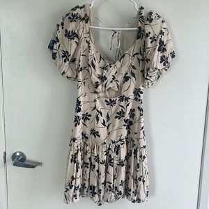 Summer floral dress